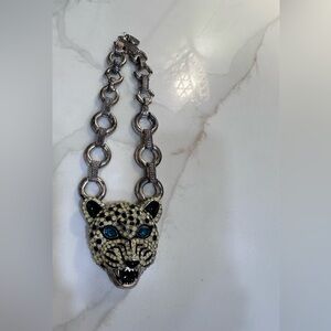 Betsey Johnson bling necklace, like new